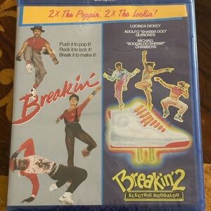 Breakin/Breakin 2 Electric Boogaloo Brand New Combo Blu-Ray DVD